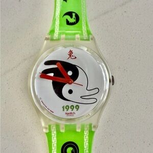 Swatch Rabit & Rabat 1999 Vintage Watch